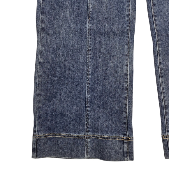 NWT Mica Jeans - High Rise Wide Leg Blue Denim Womens Jeans - Picture 6 of 16